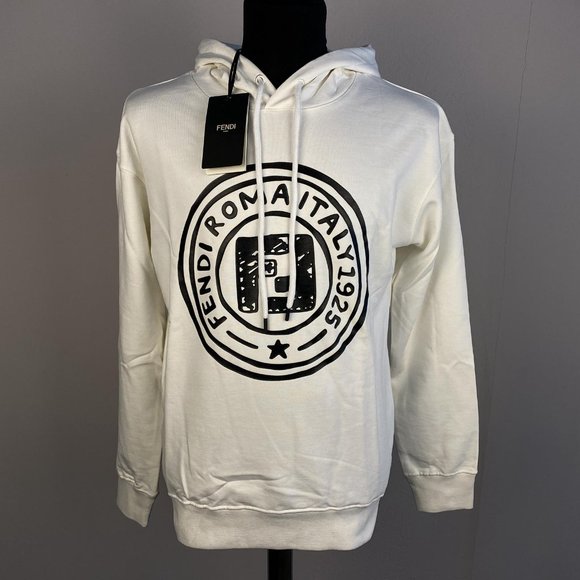 white fendi hoodie